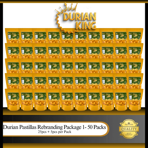 Durian Pastillas - Rebranding Package 1 - 50 Packs