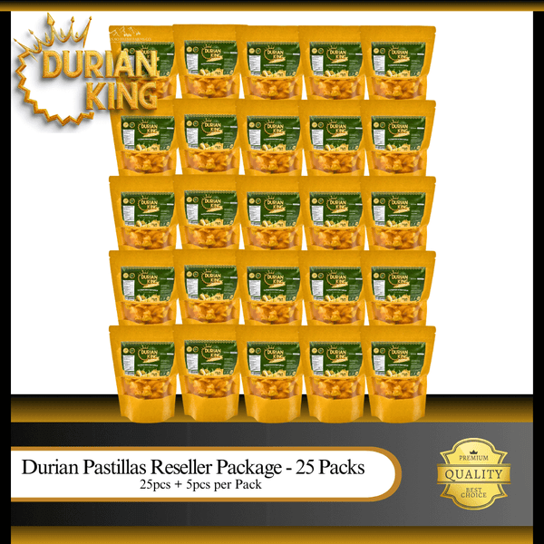 Durian Pastillas - Reseller Package - 25 Packs